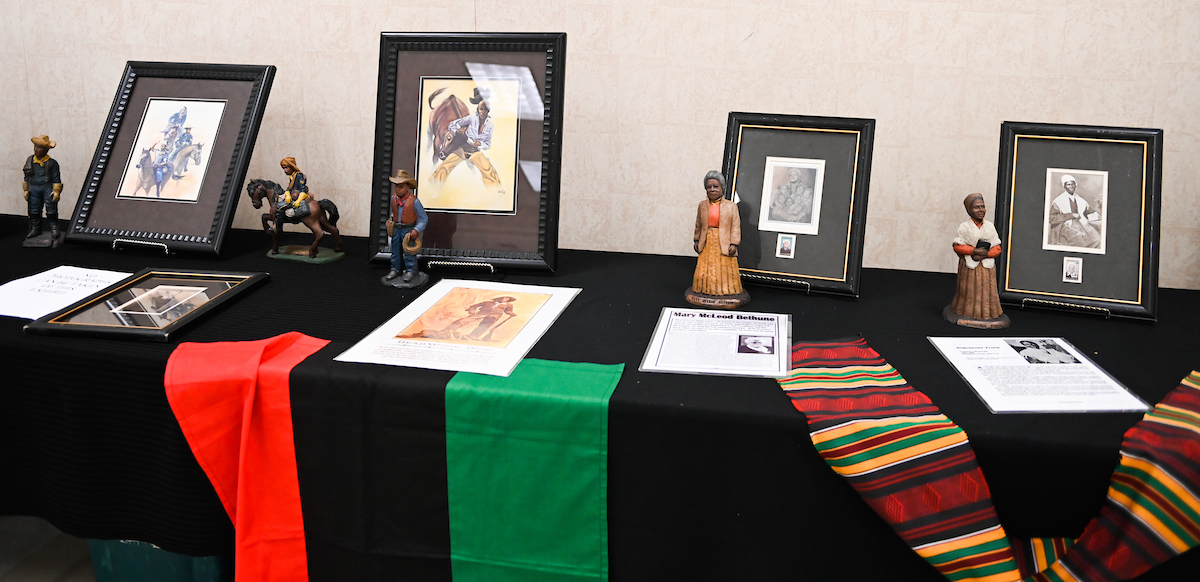 The Sankofa African American Traveling Museum was on display on Friday, Feb. 28, in the University Center.